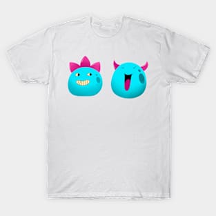 funny cute blobs T-Shirt